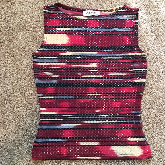 SEQUIN SPARKLE SLEEVELESS SHIRT✨❤️ - Picture 3 of 5
